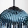 Koyoto lampa wisząca, kula świetlna, lampa wisząca niebeieski, złoty, zielony, miedziany, 4-punktowe