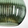 Koyoto lampa wisząca, kula świetlna, lampa wisząca niebeieski, złoty, zielony, miedziany, 4-punktowe