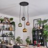 Koyoto Lampa wisząca, Kula świetlna, Lampa wisząca 35 cm Niebeieski, Złoty, Zielony, W kolorze miedzi, 4-punktowe