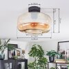 Boza lampa sufitowa bursztynowy, 1-punktowy