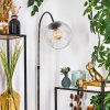 Koyoto Lampa stojąca Chrom, Czarny, 1-punktowy