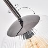 Koyoto Lampa stojąca Chrom, Czarny, 1-punktowy