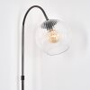 Koyoto Lampa stojąca Chrom, Czarny, 1-punktowy