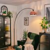 Baloca lampa stojąca, lampa podłogowa łukowa czarny, 1-punktowy