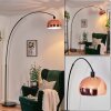 Baloca lampa stojąca, lampa podłogowa łukowa czarny, 1-punktowy