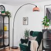 Baloca lampa stojąca, lampa podłogowa łukowa czarny, 1-punktowy