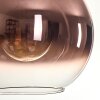 Koyoto Lampa wisząca, Kula świetlna, Lampa wisząca Złoty, Czarny, 1-punktowy