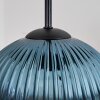Koyoto Lampa wisząca, Kula świetlna, Lampa wiszącego klastra 35 cm Niebeieski, Złoty, Zielony, W kolorze miedzi, 4-punktowe