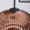 Ripoll Lampa wisząca, Kula świetlna, Lampa wiszącego klastra W kolorze bursztynu, Złoty, W kolorze miedzi, Przydymiony, 4-punktowe