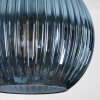 Koyoto Lampa wisząca, Kula świetlna, Lampa wiszącego klastra 45 cm Niebeieski, Złoty, Zielony, 5-punktowe