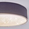 Elmar Lampa sufitowa LED Czarny, 1-punktowy
