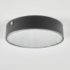 Elmar Lampa sufitowa LED Czarny, 1-punktowy