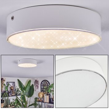 Elmar Lampa sufitowa LED Biały, 1-punktowy