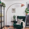 Baloca Lampa stojąca Miedź, Czarny, 1-punktowy