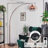 Baloca lampa stojąca, lampa podłogowa łukowa miedziany, czarny, 1-punktowy