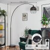 Baloca Lampa stojąca Chrom, Czarny, 1-punktowy