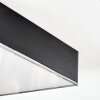 Esmar Lampa sufitowa LED Czarny, 1-punktowy