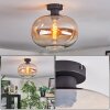 Apedo Lampa sufitowa W kolorze bursztynu, Przezroczysty, 1-punktowy
