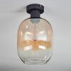 Apedo lampa sufitowa bursztynowy, przezroczysty, 1-punktowy