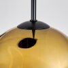 Ripoll Lampa wisząca, Kula świetlna, Lampa wiszącego klastra Niebeieski, Złoty, Zielony, 3-punktowe