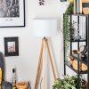 Soungou lampa stojąca kolory naturalne, czarny, 1-punktowy