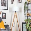 Soungou lampa stojąca kolory naturalne, czarny, 1-punktowy