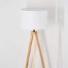 Soungou lampa stojąca kolory naturalne, czarny, 1-punktowy