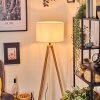 Soungou lampa stojąca kolory naturalne, czarny, 1-punktowy