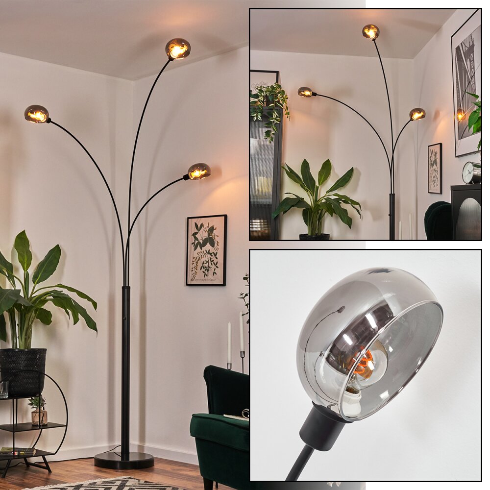 Nikkala Lampa stojąca Czarny, 3-punktowe main product photo