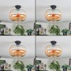 Apedo Lampa sufitowa W kolorze bursztynu, 1-punktowy