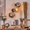 Koyoto Kula świetlna, Lampa ścienna Złoty, Czarny, 3-punktowe