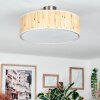 Foggia Lampa sufitowa Nikiel matowy, 3-punktowe