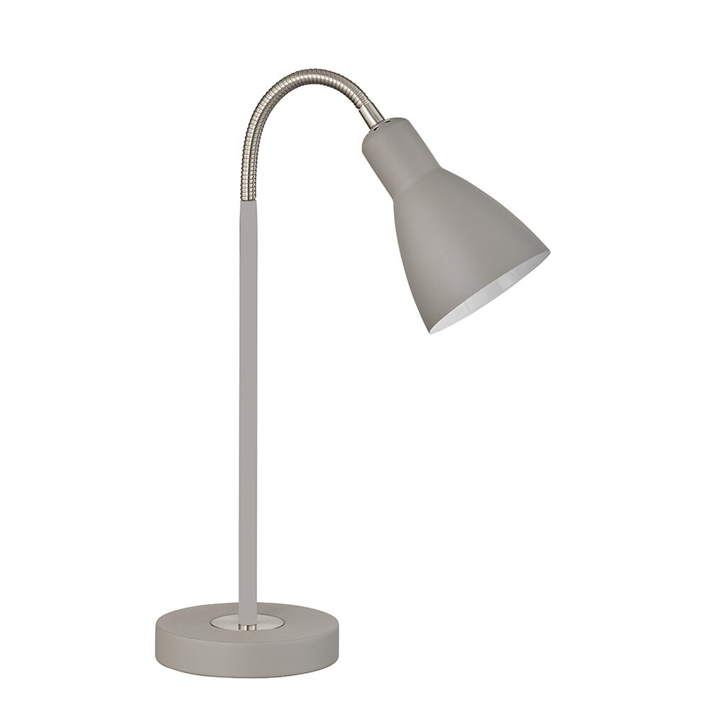 Honsel Lolland Lampa stołowa Szary, 1-punktowy main product photo