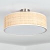 Foggia Lampa sufitowa Nikiel matowy, 3-punktowe