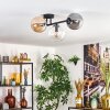 Gastor lampa sufitowa, kula świetlna bursztynowy, przezroczysty, przydymiony, 3-punktowe