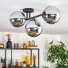 Gastor Lampa sufitowa, Kula świetlna Chrom, Przydymiony, 3-punktowe