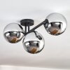 Gastor Lampa sufitowa, Kula świetlna Chrom, Przydymiony, 3-punktowe