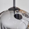 Ripoll Lampa wisząca, Kula świetlna, Lampa wiszącego klastra W kolorze bursztynu, Przydymiony, 5-punktowe