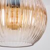 Koyoto Lampa wisząca, Kula świetlna, Lampa wiszącego klastra W kolorze bursztynu, Przezroczysty, Przydymiony, 5-punktowe