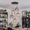 Koyoto Lampa wisząca, Kula świetlna, Lampa wiszącego klastra W kolorze bursztynu, Przezroczysty, Przydymiony, 5-punktowe