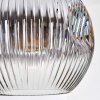 Ripoll Lampa wisząca, Kula świetlna, Lampa wiszącego klastra W kolorze bursztynu, Przezroczysty, Przydymiony, 5-punktowe