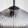 Ripoll Lampa wisząca, Kula świetlna, Lampa wiszącego klastra W kolorze bursztynu, Przezroczysty, Przydymiony, 5-punktowe