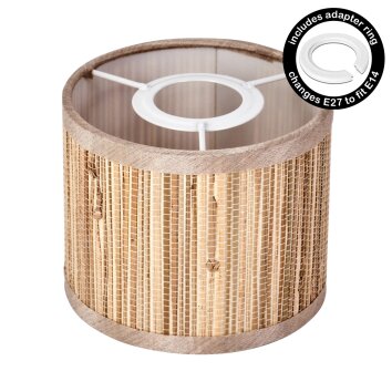 Bongal część zamienna, klosz naturalny, biały