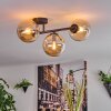 Gastor lampa sufitowa, kula świetlna bursztynowy, 3-punktowe