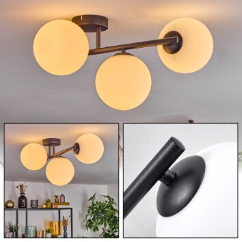 Gastor Lampa sufitowa, Kula świetlna Biały, 3-punktowe