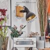 Hagan Lampa ścienna, Spot ścienny Chrom, Ecru, Czarny, 1-punktowy