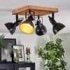 Hagan Lampa sufitowa, Spot sufitowy Chrom, Ecru, Czarny, 4-punktowe