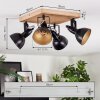 Hagan Lampa sufitowa, Spot sufitowy Chrom, Ecru, Czarny, 4-punktowe