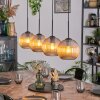 Koyoto Lampa wisząca, Kula świetlna, Lampa wisząca W kolorze bursztynu, 4-punktowe
