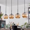 Koyoto Lampa wisząca, Kula świetlna, Lampa wisząca W kolorze bursztynu, 4-punktowe